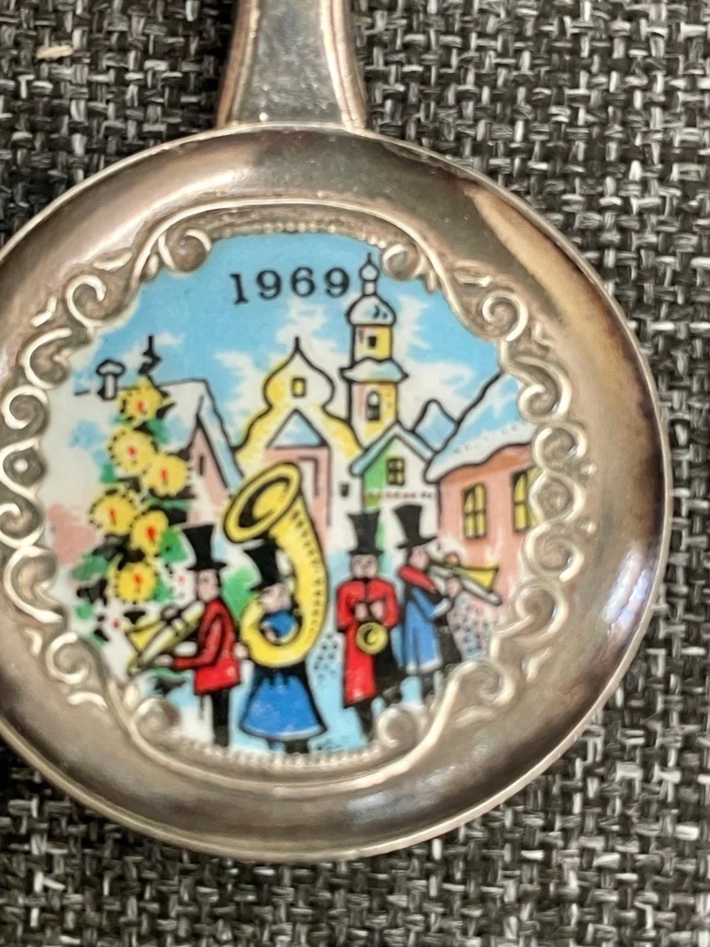 Lot of 9 Souvenir Spoons from Holland, Germany and Denmark